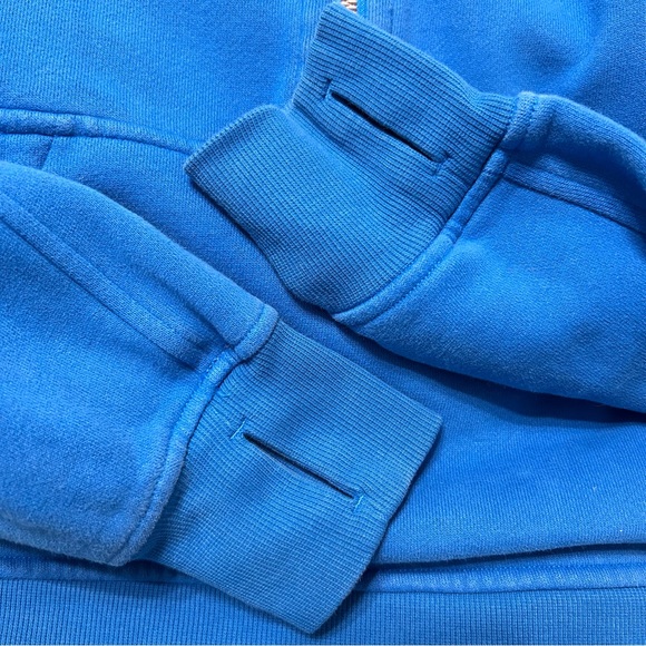 Lululemon Cropped Half Zip Scuba Jacket Blue Nile - Picture 6 of 6